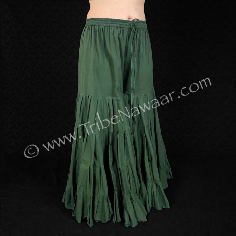 Green Tiered Pants (Consignment cstr15-75)