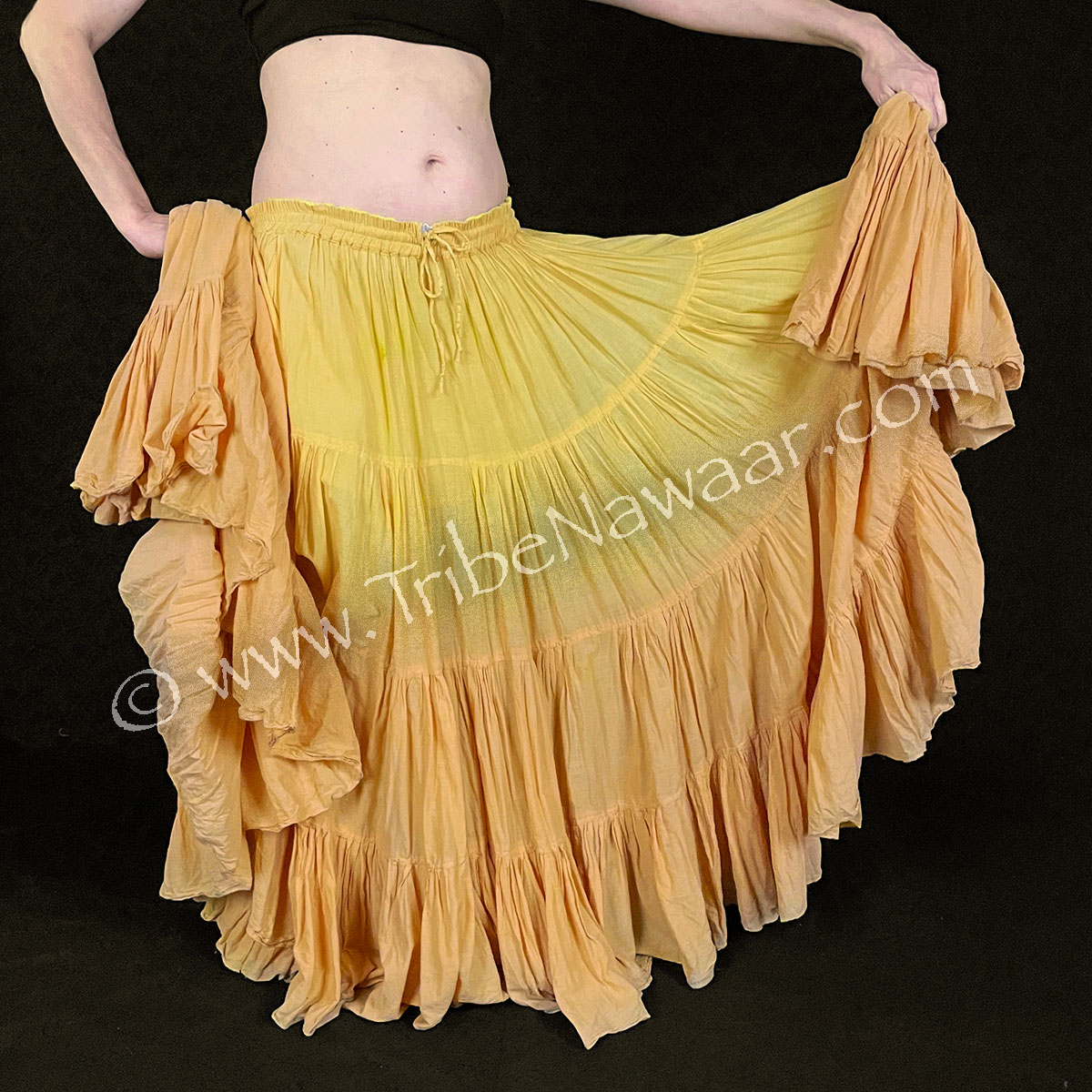 Ombre Sunshine 25 Yard Skirt (Consignment emmull1-2)