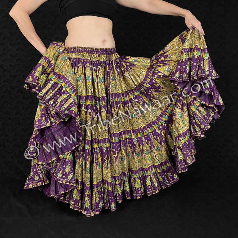Purple 25 Yard Sparkle Skirt (Consignment ketana1-9)