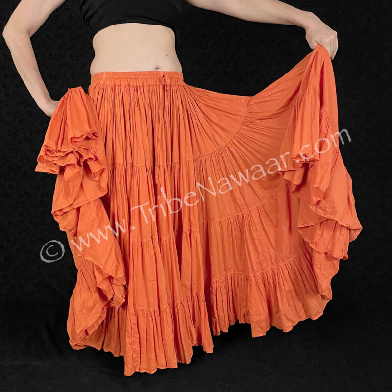 Orange 25 Yard Skirt (Consignment mawulf1-3)