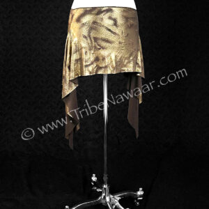 Rose Harden's Kolette rosehips skirt for fusion belly dance skirt available from the Nawaar Marketplace at www.TribeNawaar.com