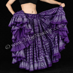 Amethyst & Silver Assuit Skirt