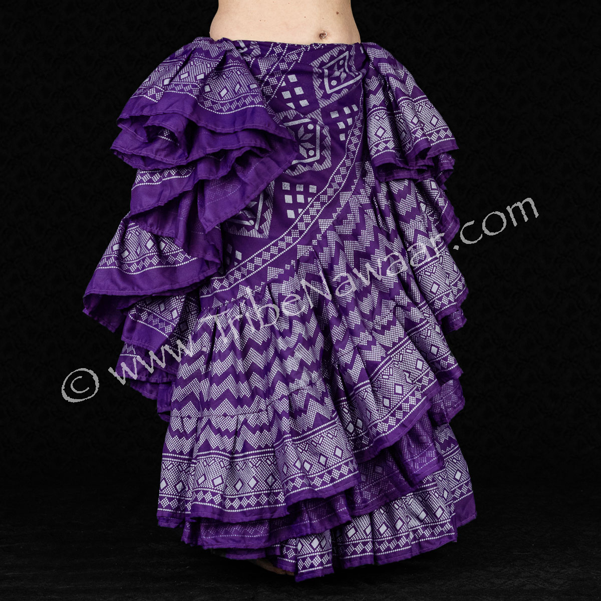 Amethyst & Silver Assuit Skirt