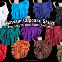Nawaar Marketplace's 25 Yard Cupcake Skirts- There's no skimping on yardage or quality with our exclusive line of full bodied skirts. These fabulous 25 yard skirts are not available anywhere else! Guaranteed to be the most luscious and fluffy. See all options and learn more at www.TribeNawaar.com