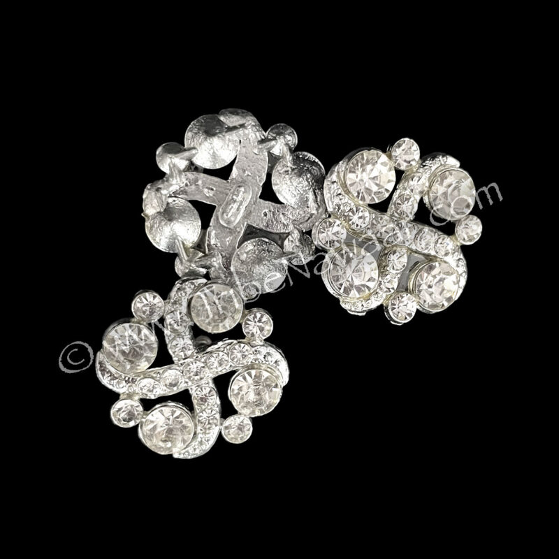 Rhinestone Diamond Focal Buttons (Consignment xiad2-85)