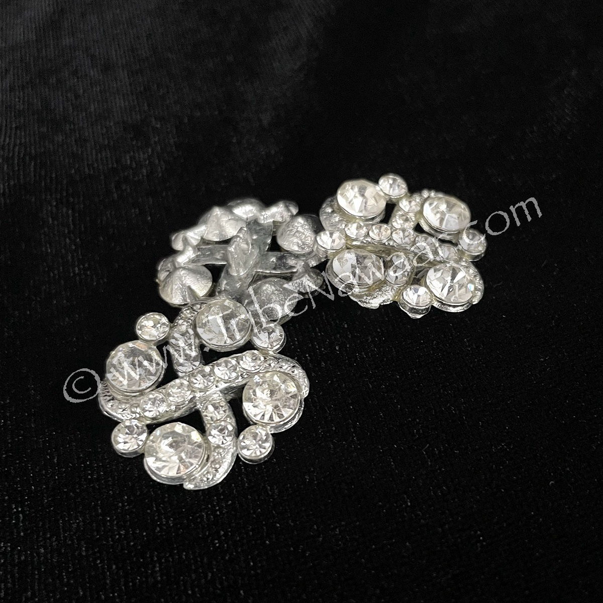 Rhinestone Diamond Focal Buttons (Consignment xiad2-85)
