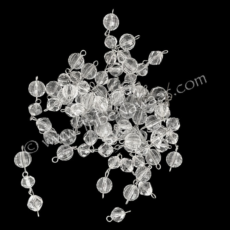 Clear Beads With Loops (Consignment xiad2-96)