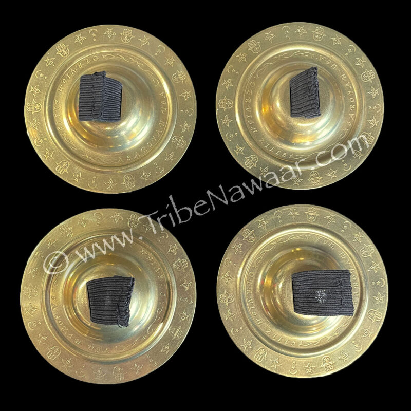 Brass Dervish Cymbals – Saroyan Mastercrafts (Consignment cstr15-89)