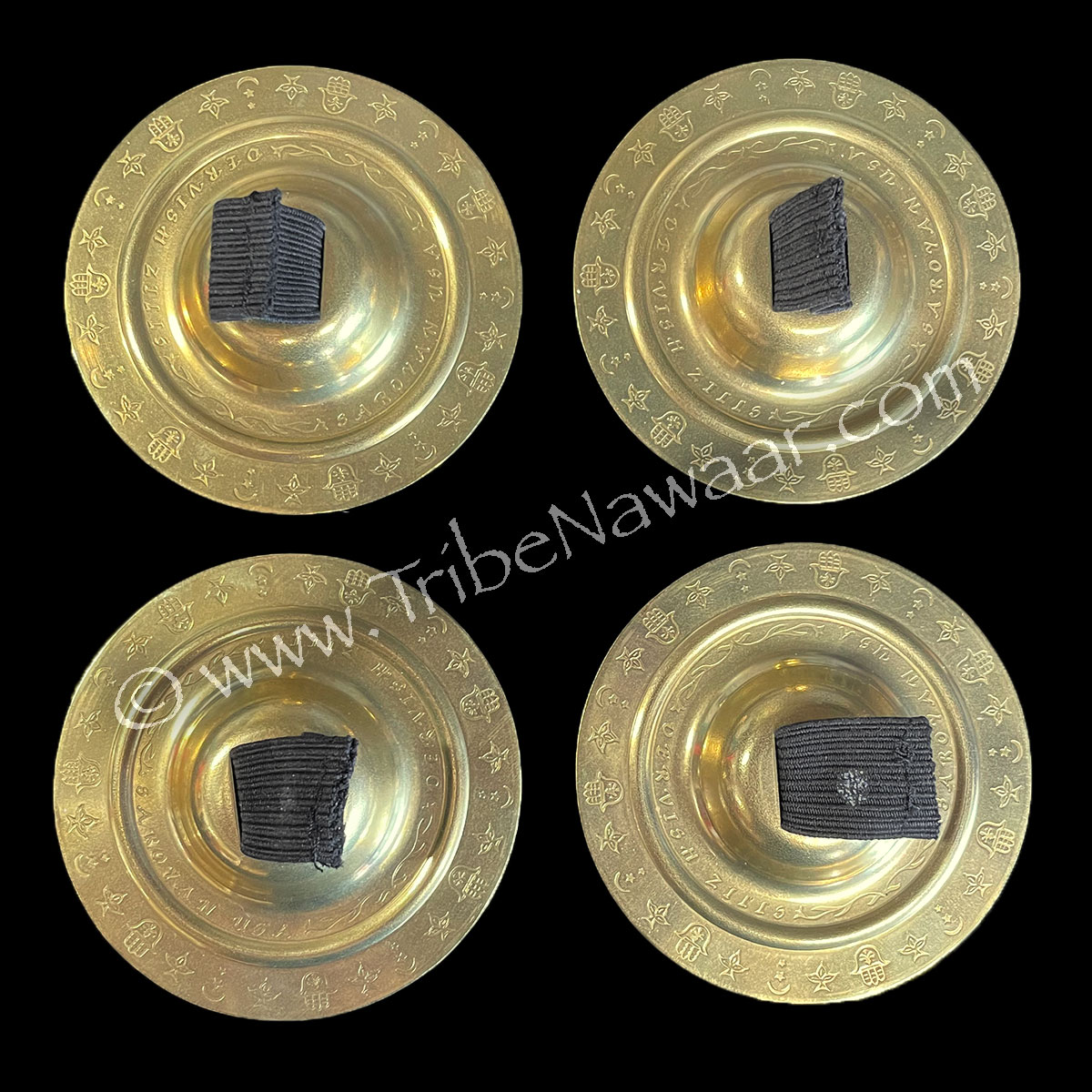 Brass Dervish Cymbals – Saroyan Mastercrafts (Consignment cstr15-89)