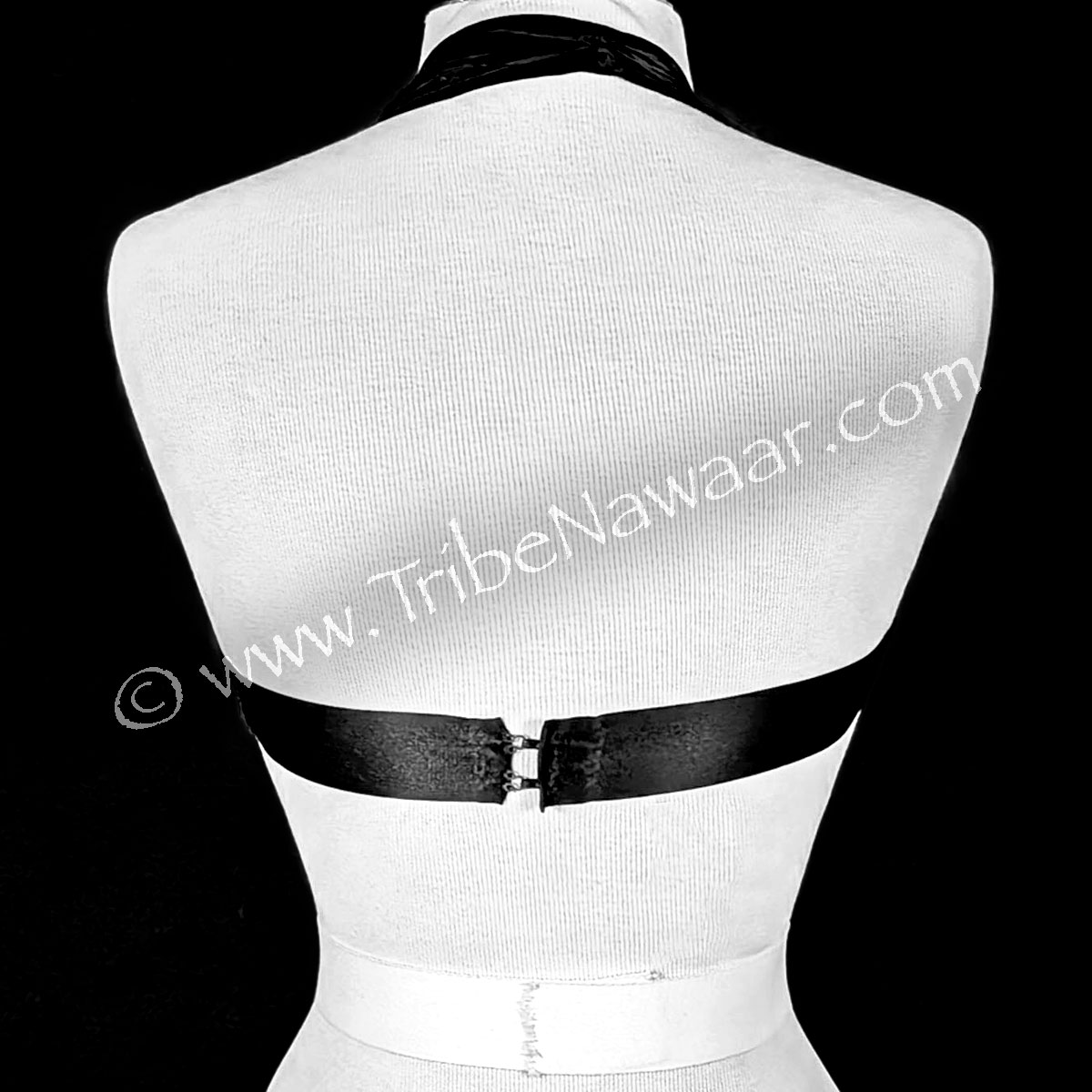 Black Velvet Fusion Belly Dance Bra (Consignment abhark1-5)
