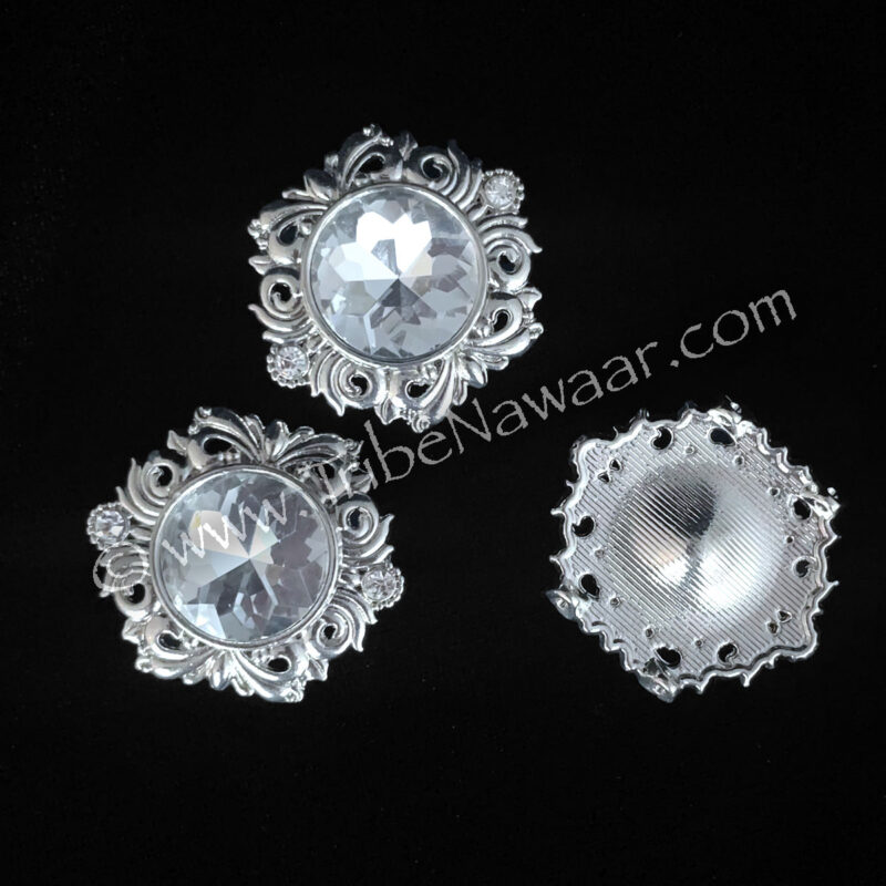 XL Round Rhinestone Jewelry Findings (Consignment xiad2-12)