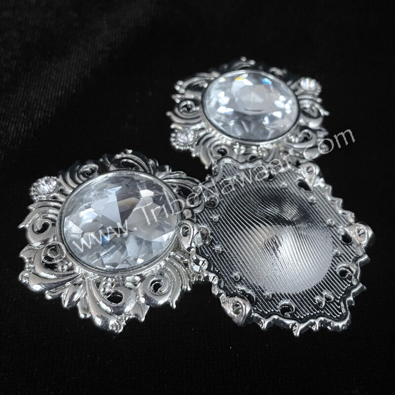 XL Round Rhinestone Jewelry Findings (Consignment xiad2-12)