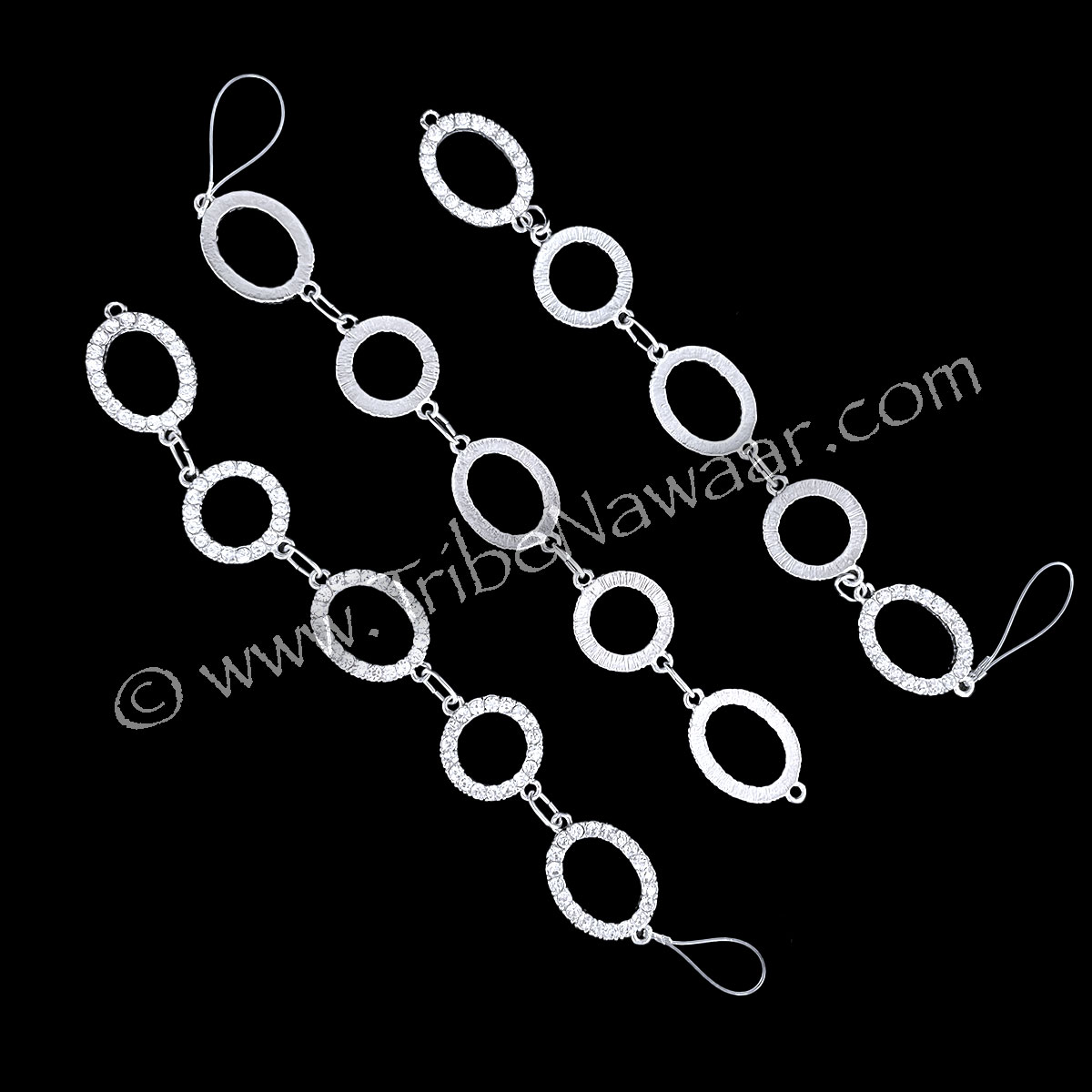 Round & Oval Rhinestone Jewelry Findings (Consignment xiad2-25)