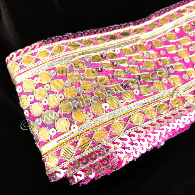 Pink & Gold Trim Pieces (Consignment xiad2-55)