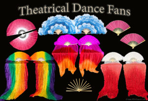 Silk fans, flutter fans, snap fans and diy fan pieces available on consignment from The Nawaar Marketplace at www.TribeNawaar.com