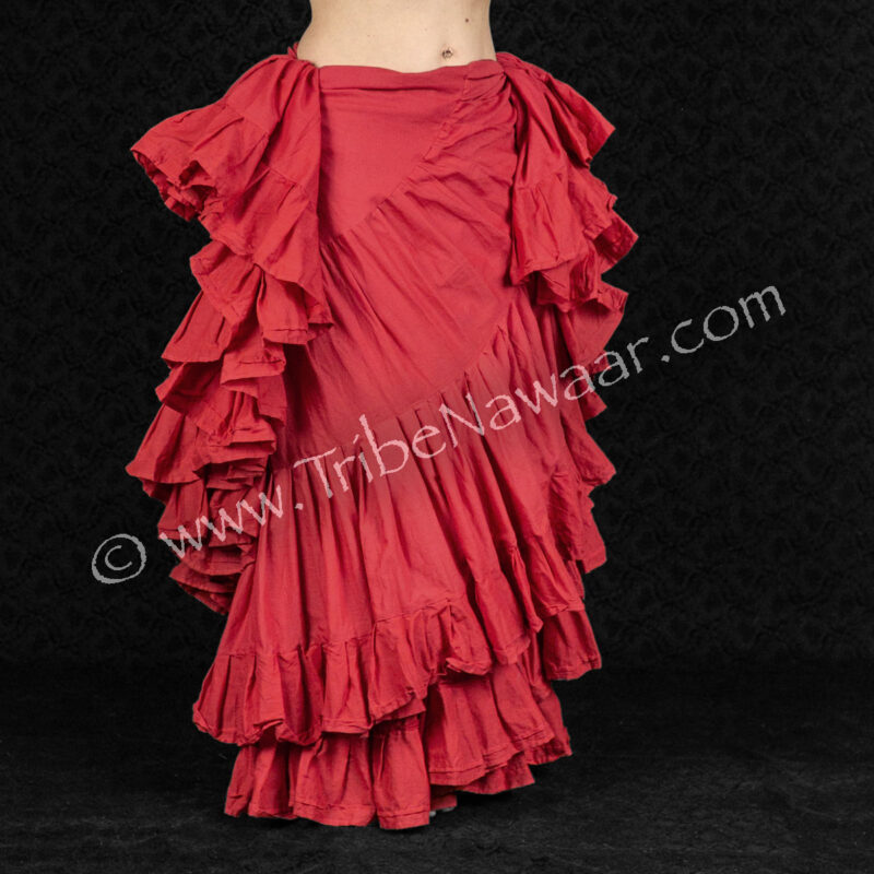 Classic Red 25 Yard Cupcake Skirt