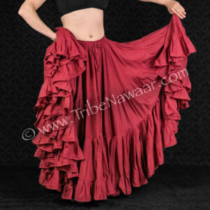 Ruby Red 25 Yard Cupcake Skirt